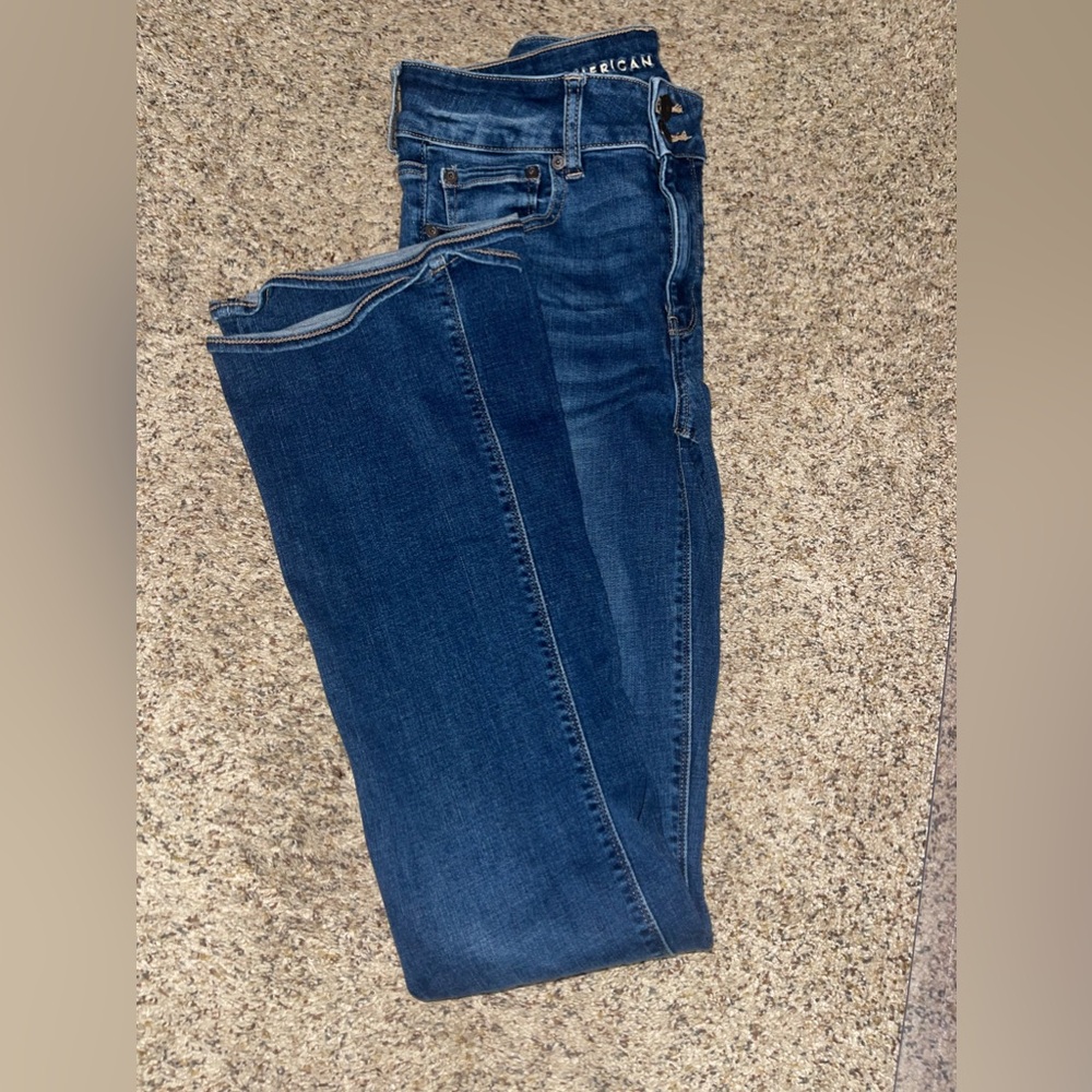 American Eagle Hi-Rise Artist Flare X-Long